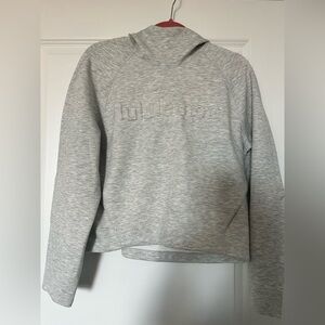 lululemon athletica Light Gray Cowl Neck Sweater